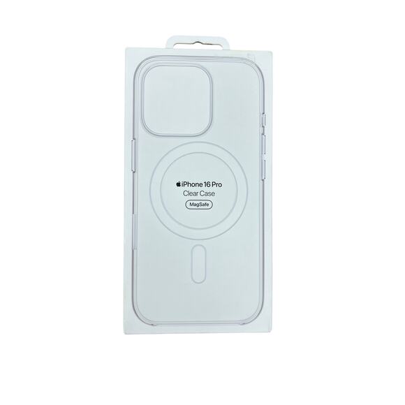 Apple iPhone 16 Pro Clear Case Mag Safe Authentic - Picture 1 of 2